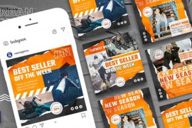 Urban Instagram Post Template For Premiere Pro 43405980