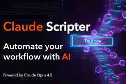 Free Download:Aescripts – Claude Scripter v1.0