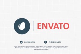 Flat Clock Logo Reveal 9133794