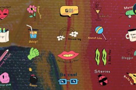 Colorful Sticker Titles | DaVinci Resolve 50267396