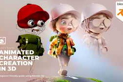 Gumroad – Let’s learn Animated Character Creation in 3D