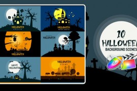 Halloween Background | Apple Motion & FCPX 33858837