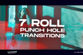 Punch Hole Roll Transitions Vol. 02 44940708