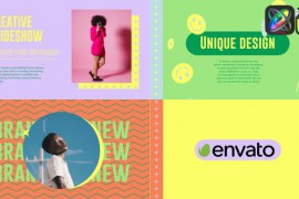 Abstract Modern Slideshow for FCPX 51242717