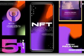 NFT Instagram Social Media Stories Mogrt 47498677