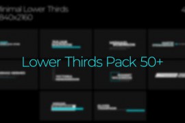 Pack Lower Thirds | FCPX & Apple Motion 48570930