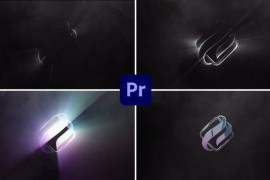 Mystical Cinematic Smoke Rays Text/Logo Reveal 45551301
