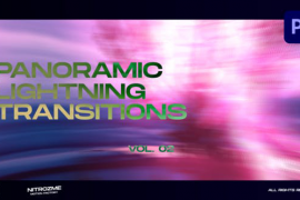 Lightning Panoramic Transitions Vol. 02 for Premiere Pro 50747671
