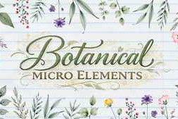 Free Download:Botanical Micro Elements_ 64088321