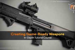 FastTrackTutorials – Creating Game-Ready Weapons Using Blender & Substance Painter