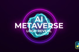 AI Metaverse Logo Reveal 44288933
