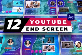 12 YouTube End Screens Pack V1 51712235