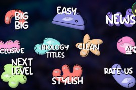 Biology Cells Titles for DaVinci Resolve 51327361