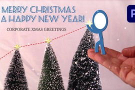 Corporate Xmas Holiday Greeting 41860470