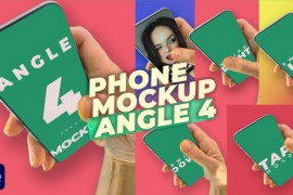 Phone Mockup Pack - Angle 4 52031591