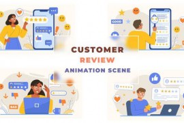 Customer Review Animation Scene 42878642