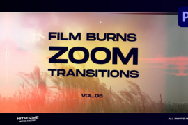 Film Burns Zoom Transitions Vol. 05 for Premiere Pro 48174731