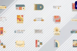 Colorful Shapes Titles for After Effects 44287370
