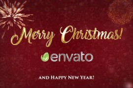 Christmas Glitter Logo | After Effects 49552176
