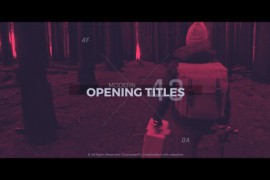 Modern Opening Titles 20254642