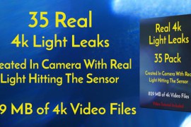 4k Real Light Leaks 35 Pack Of Effect Overlays 18223799
