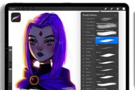 Gumroad – Procreate Painting Brushes- Set of 10(Includes 12 Free Stamp Brushes) By MuzenikArt