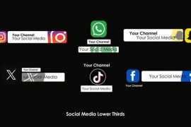 Social Media Lower Thirds 52149447