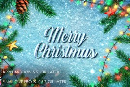 Christmas Greetings - Apple Motion 42007786