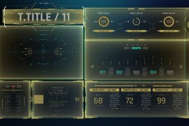HUD Screen Interface 3D 4 43188933
