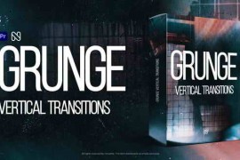 Free Download:Vertical Grunge Transitions - TikTok, Reels, Shorts, Stories for Premiere Pro 58642226