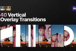 Free Download:Vertical Overlay Transitions 59165823