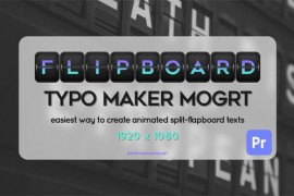 Flipboard Typo Maker Mogrt 52533772