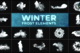 Winter Frost Elements for DaVinci Resolve 42291607