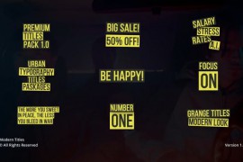 Modern Titles Auto-Resize | AE 43383272
