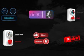 Youtube Subscribe Elements Pack 33401563