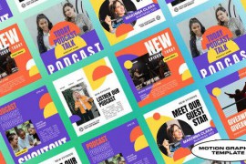 Postcard Connect Friend Posts | Mogrt 50287085