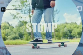 Stomp Typography Opener | MOGRT 44498143