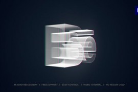 Glitch Logo reveal 45952461