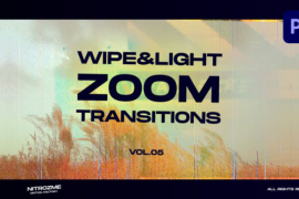Wipe and Light Zoom Transitions Vol. 05 for Premiere Pro 45849981
