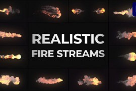 Realistic Fire Streams for Premiere Pro 48694903
