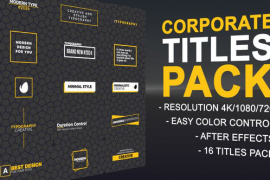 Corprate Clean Titles Pack 50195067