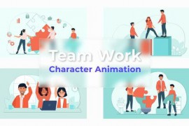 Download Team work Premiere Pro Animation Scene 42838823
