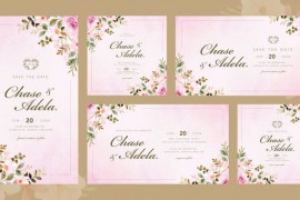 Sprigs Wedding Invitation 52511007