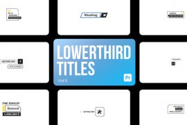 Lowerthird Titles 11 for Premiere Pro 45297625