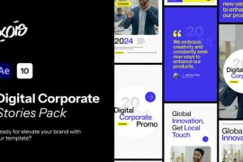 Digital Corporate Promo Stories Pack 52698584