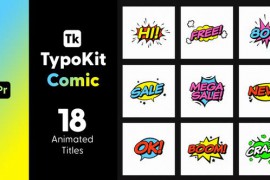 Typo Kit Comic Titles for Premiere Pro 44546023