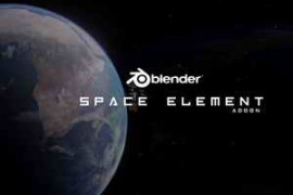 Space Elements Addon v1.0.0 for Blender