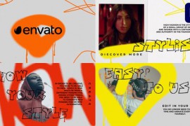 Graffiti Slides | Premiere Pro MOGRT 44958655