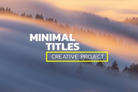 Minimal Titles | FCPX & Apple Motion 43598990