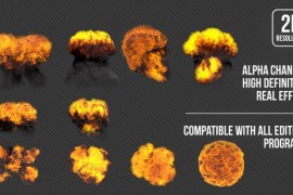 Explosion Pack - 10 Footage 23477949